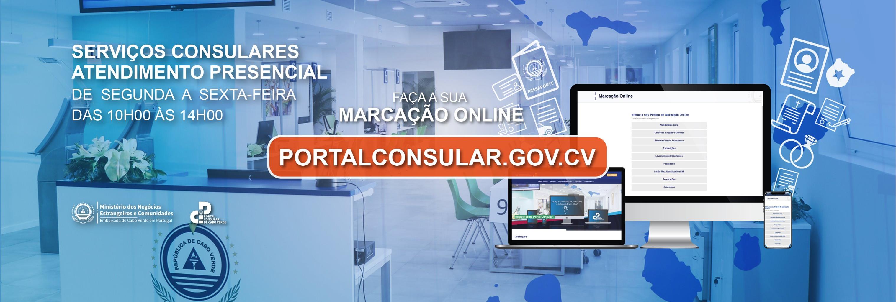 MARCAÇÕES ONLINE