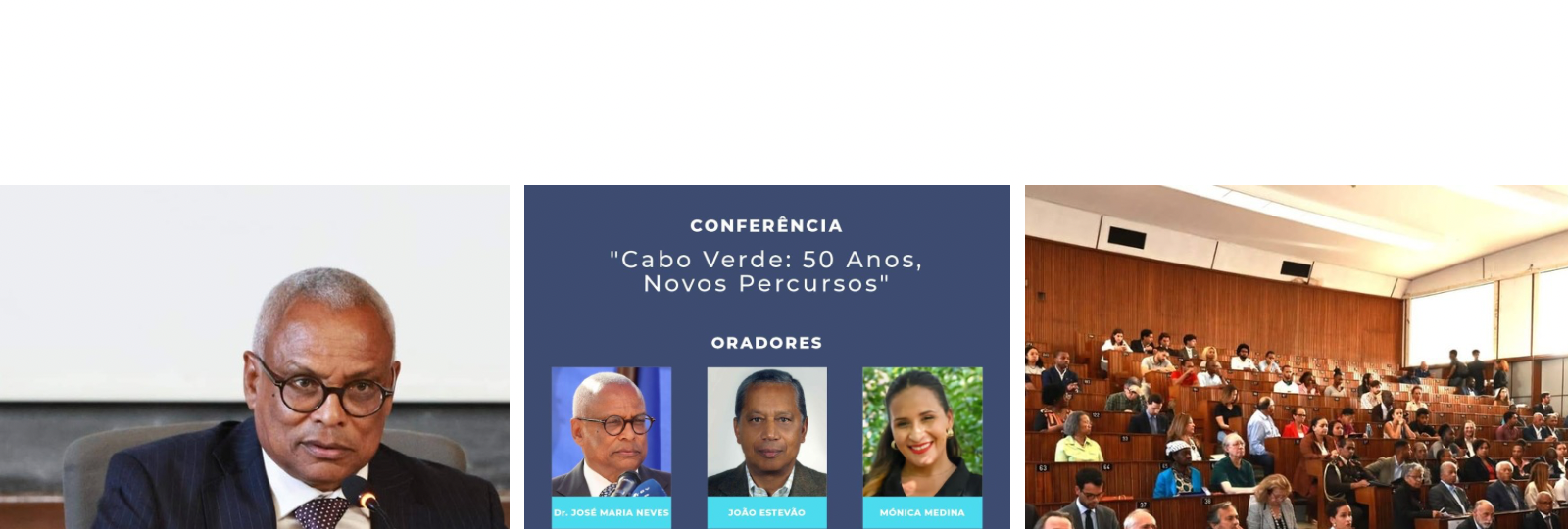 Conferência: Cabo Verde: 50 Anos, Novos Percursos